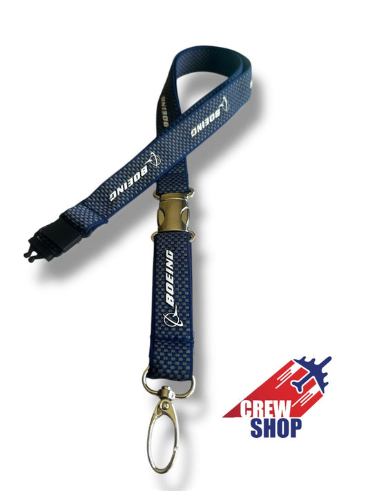 BOEING AZUL BROCHE METÁLICO