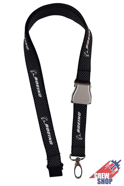LANYARD BOEING IMPRESION CARBON