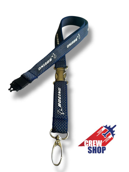 BOEING AZUL BROCHE METÁLICO