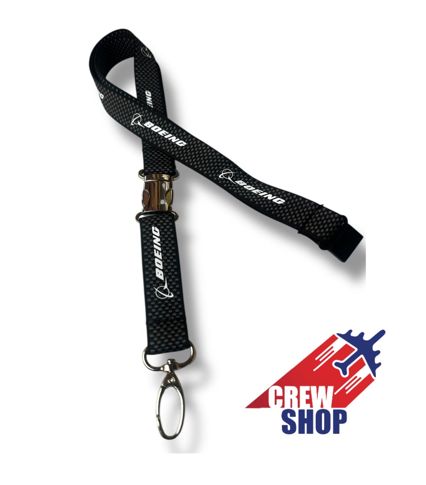 BOEING NEGRO BROCHE METÁLICO